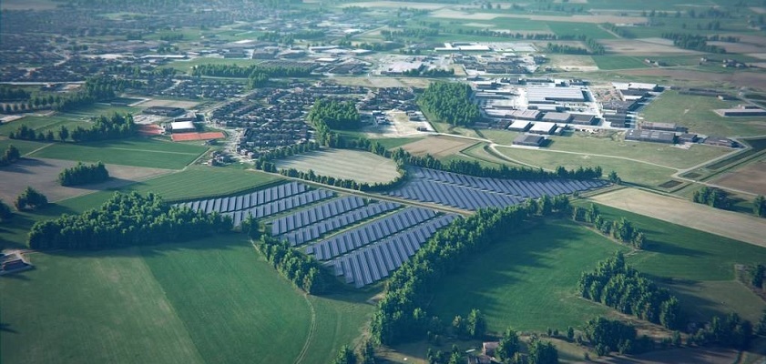 Solar Magazine Solarfields Gestart Met Bouw Zonnepark Waterlanden