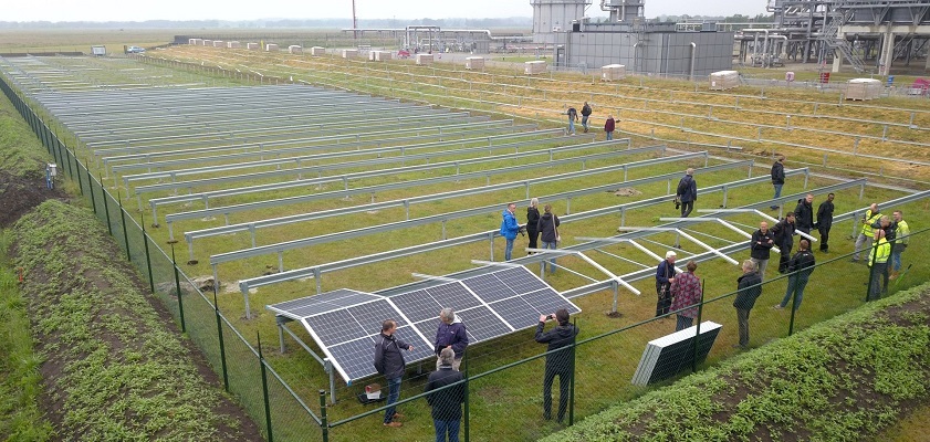 Solar Magazine Bouw Zonnepark HALO Van Start 3 300 Zonnepanelen Bij