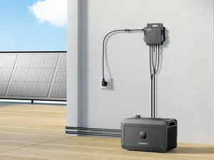 Growatt presenteert nieuwe micro-omvormer en batterij voor zonnepanelen aan balkons